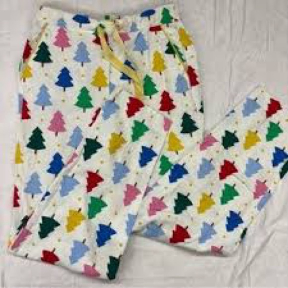 Boden Women’s Colorful Tree Print Pajama Pants - Picture 2 of 2